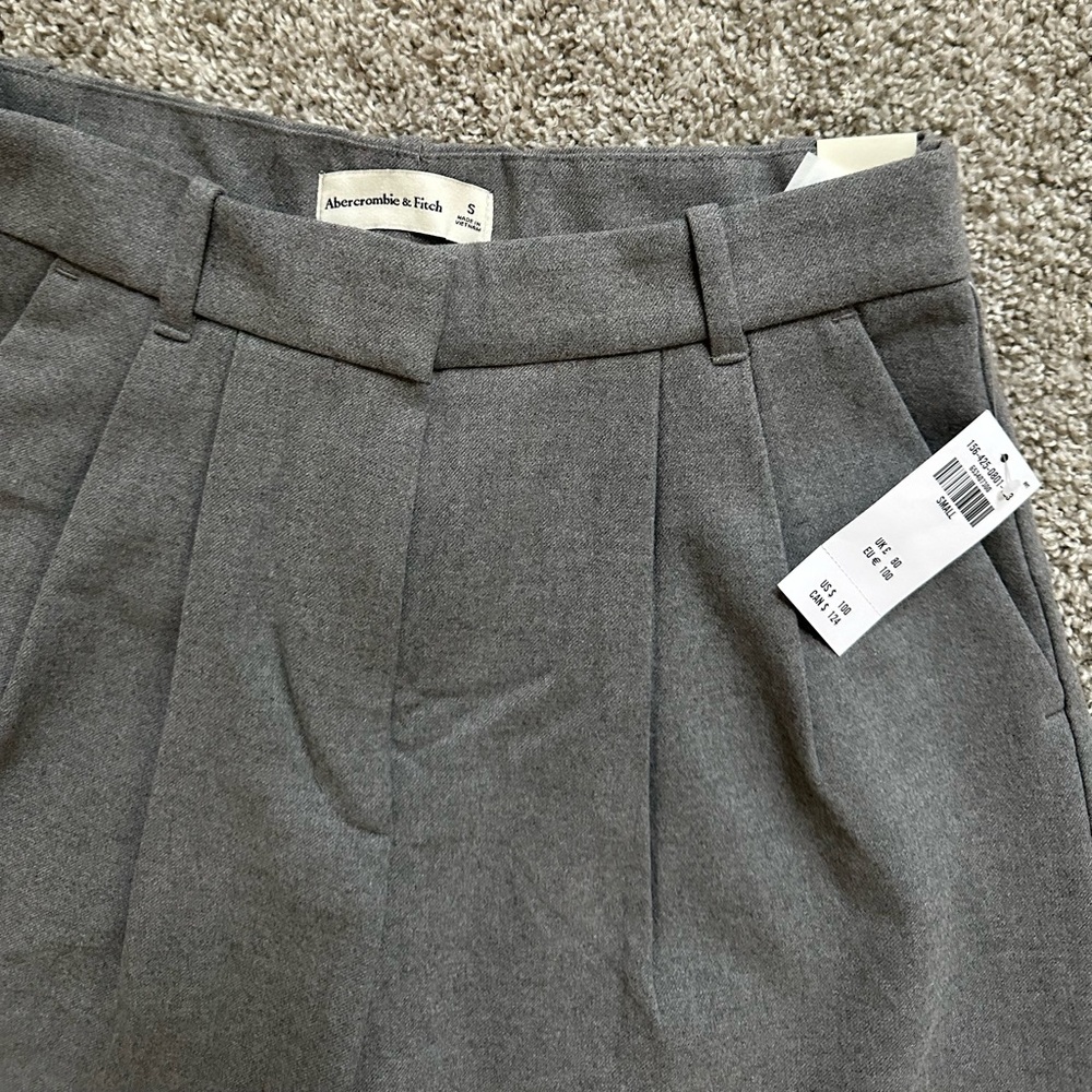 NWT famous Abercrombie Pleated Trousers